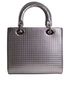 Metallic Lady Dior Medium, back view